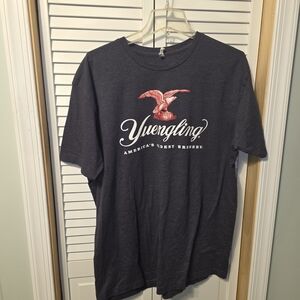 Yuengling Men's Dark Heather Short Sleeve Logo Tee